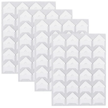 Photo Corner Stickers SelfAdhesive 240pcs for Scrapbooking Albums Journals Wall Decoration White
