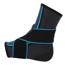 Cavigliera regolabile per un supporto completo, elastico traspirante di alta qualità per vestibilità e comfort personalizzati, silicone antiscivolo