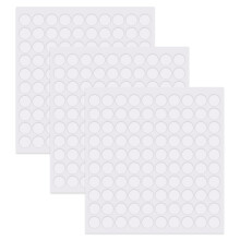 300Stück Doppelseitige Klebepunkt-Aufkleber, Transparente Runde Aufkleber, Abnehmbare Klebepaste, Spuren Klebrig Punkt Aufkleber, für DIY Art