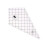 Clear Acrylic Quilting Ruler Set for Sewing, Tailors, Embroidery Measuring Tools 5pcs 1