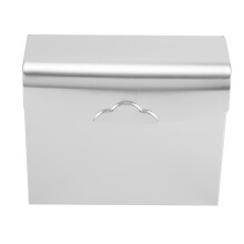 Versenkter Toilettenpapierrollenhalter aus Edelstahl, wasserdicht, mit Bodenhalterung, rostbeständig, langlebig, quadratisches Design, einfache