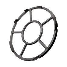 Cast Iron Wok Ring Gas Stove Support Rack Non Slip Holder for Coffee Pots and Saucepans