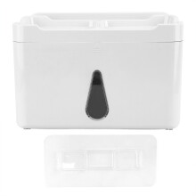 Elegante papieren handdoekdispenser, de behuizing van slagvast ABS-kunststof garandeert duurzaamheid en stijl.