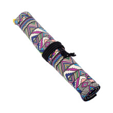 Canvas Paint Brush Storage Roll Up Bag with Multiple Slots for Artists and Large Capacity