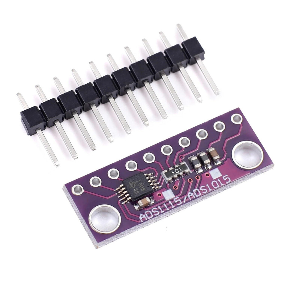 I2c Ads1115 16Bit Adc Module With 4Channel Pga For Data Acquisition (Purple) 9339159809280