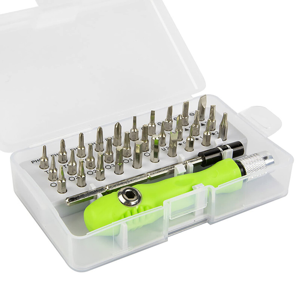 Precision Screwdriver Set 32 In 1 With Storage Box For Phone Computer Console Eyeglass Watch 9339159809402