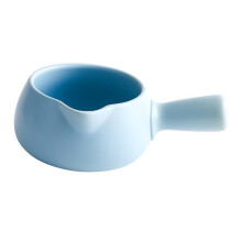 Ceramic Milk Pan with Handle for Soup Noodles and Milk Heating Small Cooking Pot