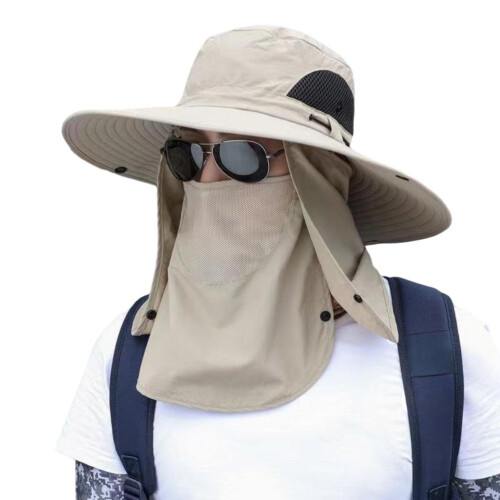 Καπέλο προστασίας από τον ήλιο για υπαίθριες περιπέτειες Καπέλο ψαρέματος με