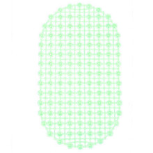Bademåtte med afløbshuller til badekar, skridsikker badekarsmåtte med sugekopper, maskinvaskbar, bobleoverfladedesign, PVC-bademåtter, latexfri,