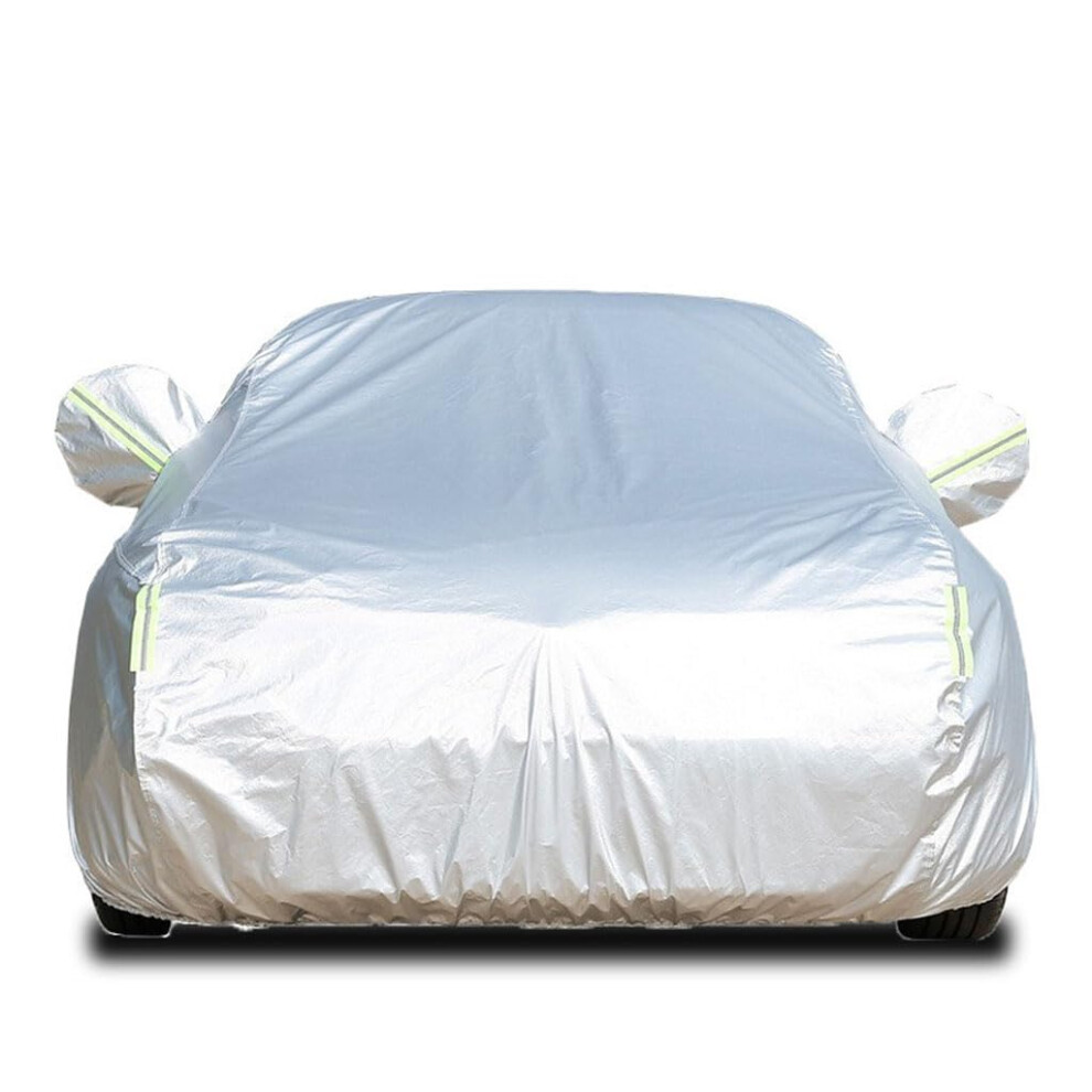 Car Cover Waterproof Uv Resistant Allweather Scratch Proof For Bmw 8 Series Gran Coupe G16 Silver 9339159809488