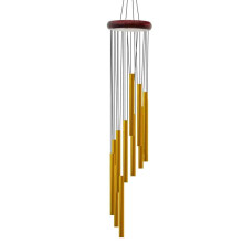 Carillon Melody, douce mélodie de la nature, aux sonorités claires, cadeau idéal pour une touche décorative rouge et or dans n'importe quel