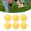 Lacrosse-Ball-Set, PVC, elastisch, ausgezeichneter 12