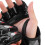 Halbfinger-Boxhandschuhe, Boxsack, offene 9