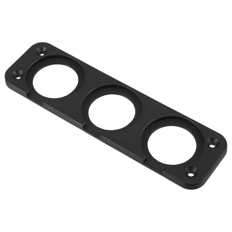 Car Lighter Socket Panel With Voltage Switch For Rv Campervan Yacht Motorcycle, Durable Plastic 9339159810217