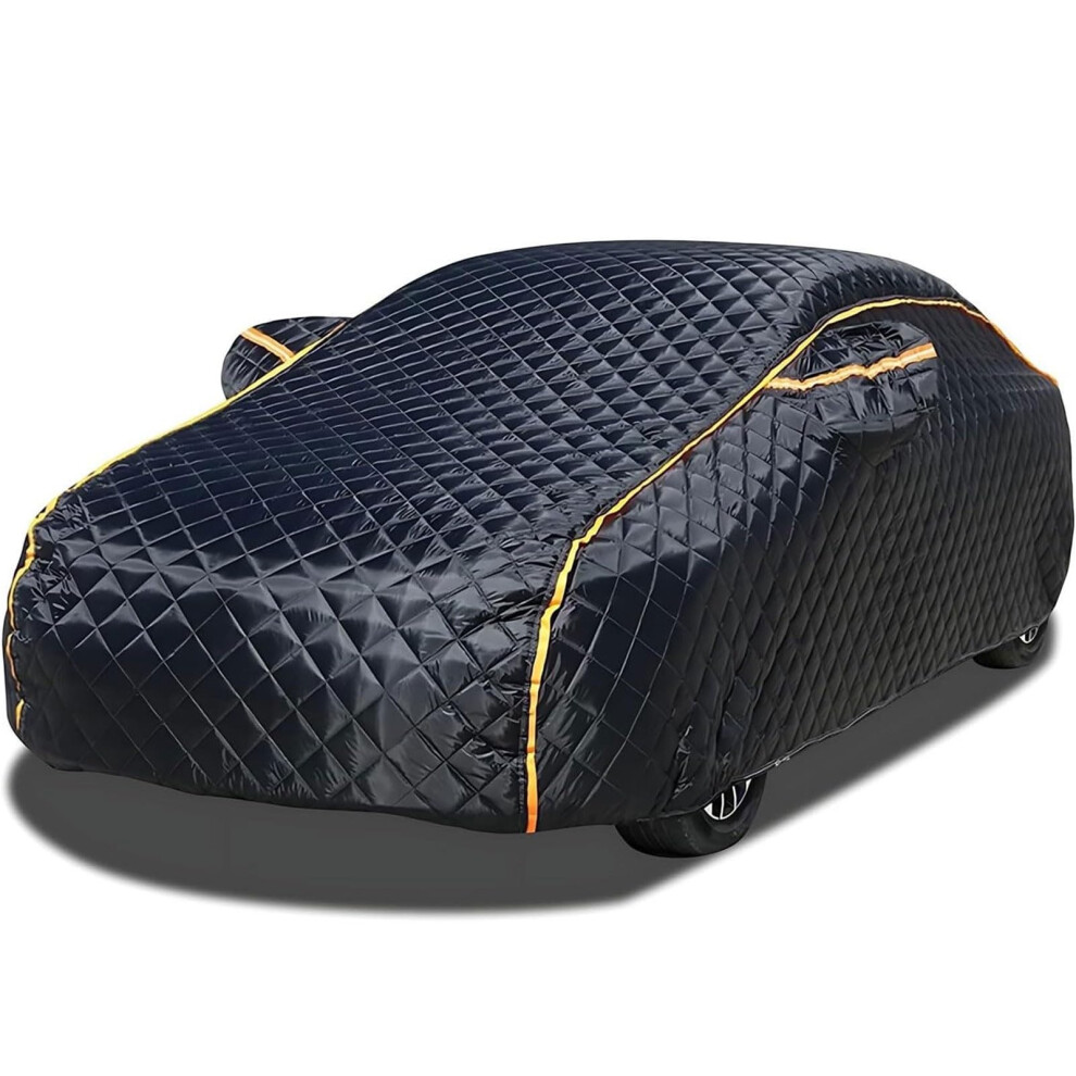 Antihail Waterproof Car Cover, Thickened Full Allweather Protection With Reflective Strips (Color 02, Size C5 A 02) 9001264549152