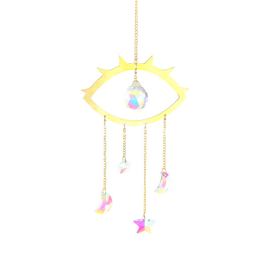 Δώρα Suncatchers, Κρεμαστή κρυστάλλινη ηλιοκαμένη με ουράνιο τόξο, Πρισματικό γυαλί