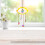 Δώρα Suncatchers, Κρεμαστή κρυστάλλινη ηλιοκαμένη με ουράνιο τόξο, Πρισματικό γυαλί 5