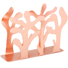 Dispensador de guardanapos elegante, suporte de metal em aço inoxidável com design sofisticado, compacto e perfeito para lenços de papel e
