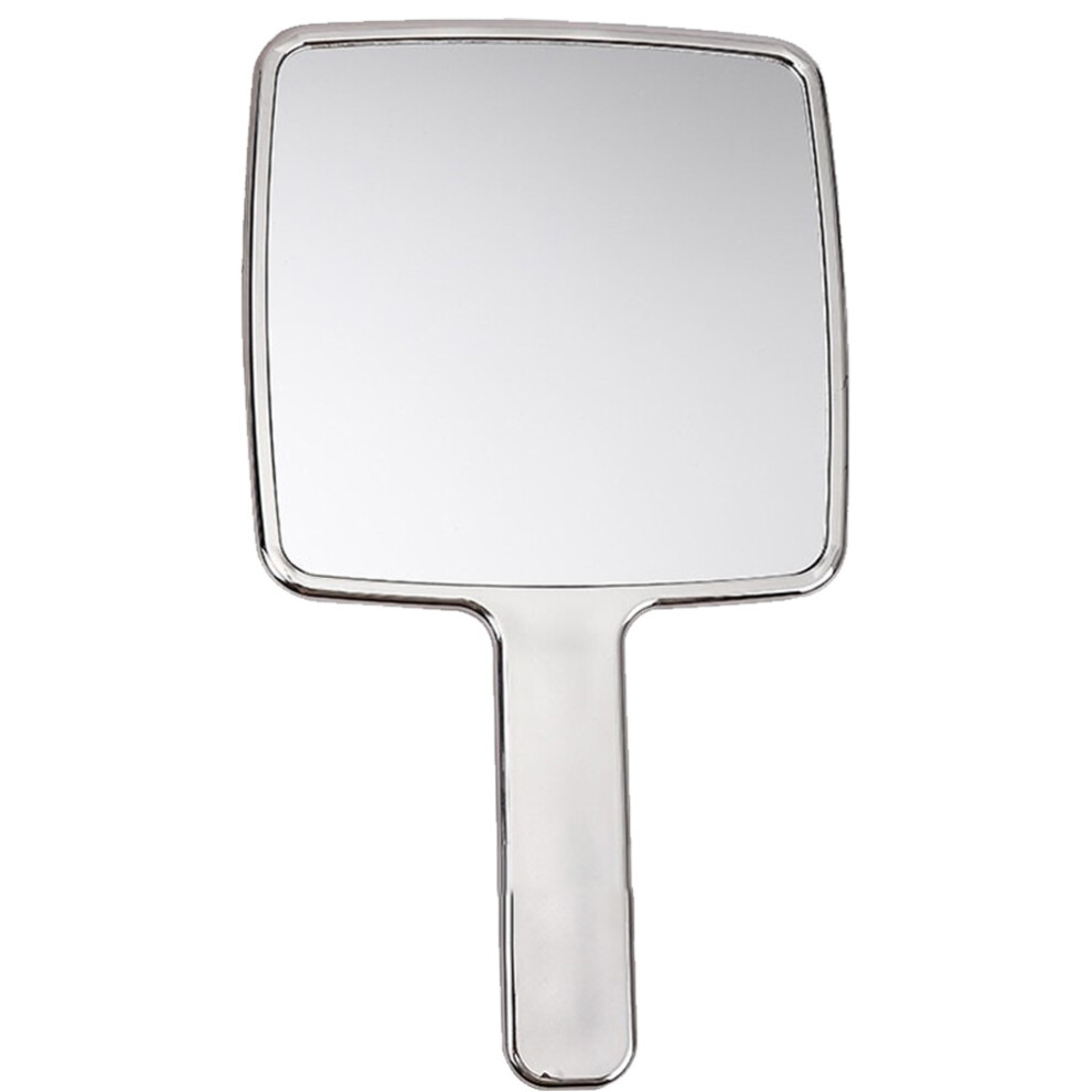 Black Vanity Mirror With Solid Frame, Non-Toxic Material, Handheld Mirror For Salons & Personal Care, High Definition Reflection