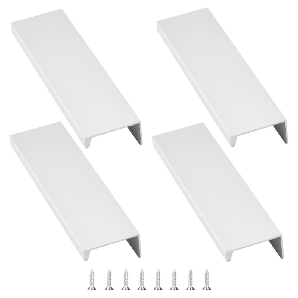 4 Stã¼Ck Versteckter Tã¼Rgriff Schubladengriff, Aluminium Modernes Mã¶Belgriffe Griff Mit 8 Schrauben, Schrankgriffe, Tã¼Rgriffe Schrank, Griffe 9454554100418