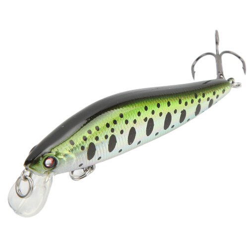 Δόλωμα Jerkbait Minnow με τρισδιάστατα μάτια και κοφτερά σαλάκια, ευέλικτο δόλωμα