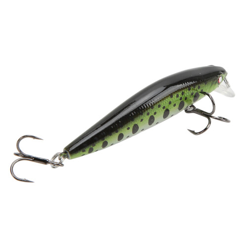 Δόλωμα Jerkbait Minnow με τρισδιάστατα μάτια και κοφτερά σαλάκια, ευέλικτο δόλωμα 2