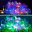 Φωτιστικά σχοινιού RGB Dream Color, πολύχρωμες διακοσμήσεις DIY για εσωτερικούς και 3