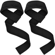 Liberte sua força: Straps para levantamento de peso, levantamento terra e agachamentos, em mistura de algodão para aderência e conforto superiores.