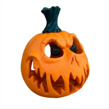 Halloween-Kürbis-Tischdekoration aus Kunstharz, Totenkopf, Geisterfest-Szene