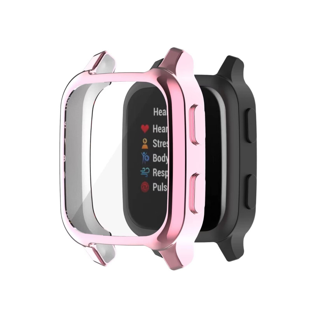 Venu Sq2 Watch Case Tpu Allinclusive Protective Cover Antidrop Shock Absorption Pink 9339159811931