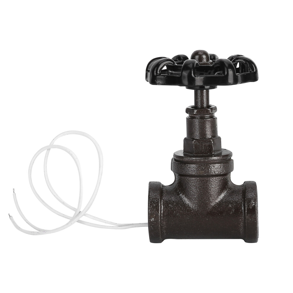 Durable Iron Stop Valve Light Switch Vintage Industrial Design Steampunk Lamp Fittings Compatible With 120V And 12V Systems 9454554102856