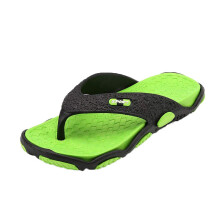 Men's Orthopaedic Flip Flops with Toe Separator, Wide Fit NonSlip Summer Sandals Green 7 UK