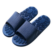 Men's Massage Slippers for Plantar Fasciitis Relief NonSlip Sandals Improve Blood Circulation Dark Blue UK 9