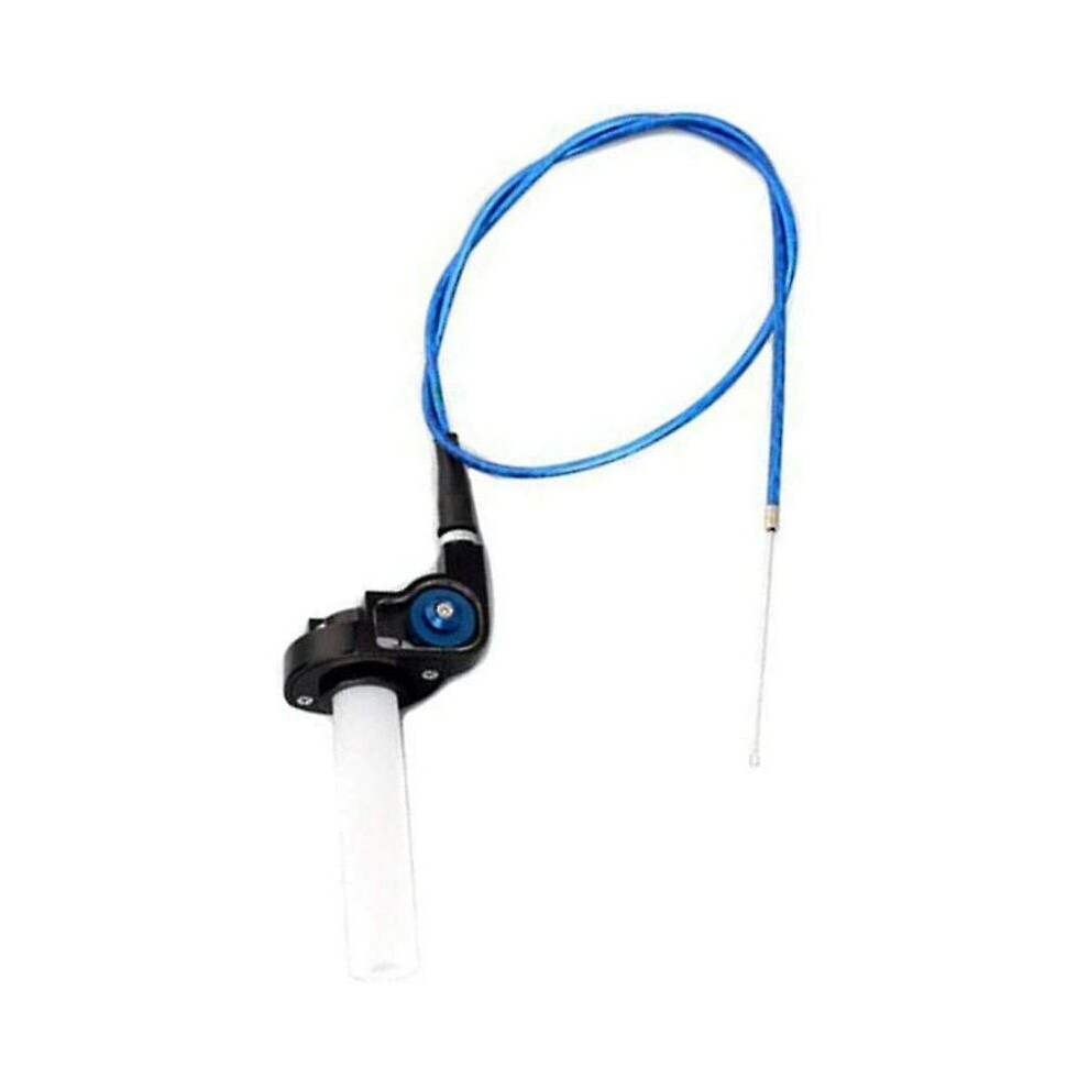 Twist Throttle For 50-250Cc Bikes, Accelerator Handle Grips, 7_8 Inch Handle Bar Compatible Kit, Motocross Dirt Pit Bike Upgrade, Quick Turn Aluminum 9088816928764