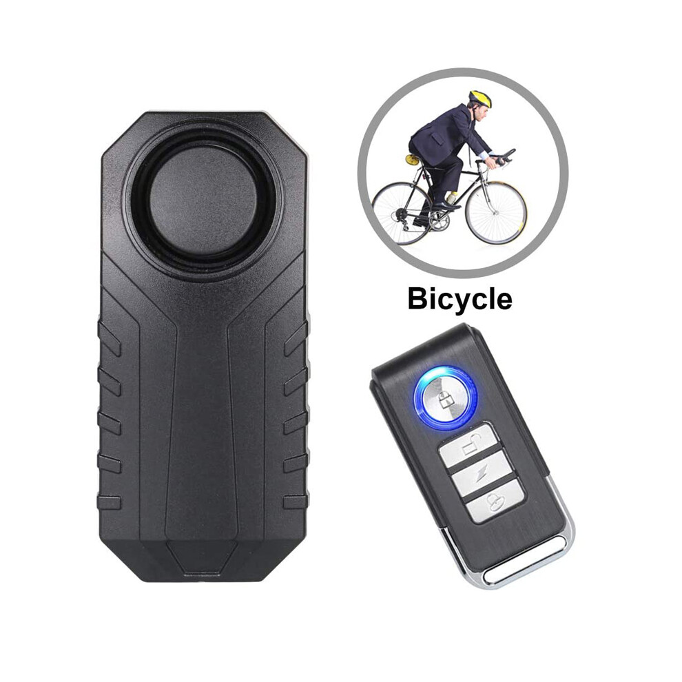 Motion Sensor Security Alarm, 113Db Loud Outdoor Vibration Alert, Adjustable Sensitivity, Waterproof Anti-Theft System For Bicycles, Cars, Motorcycles 9088816926128