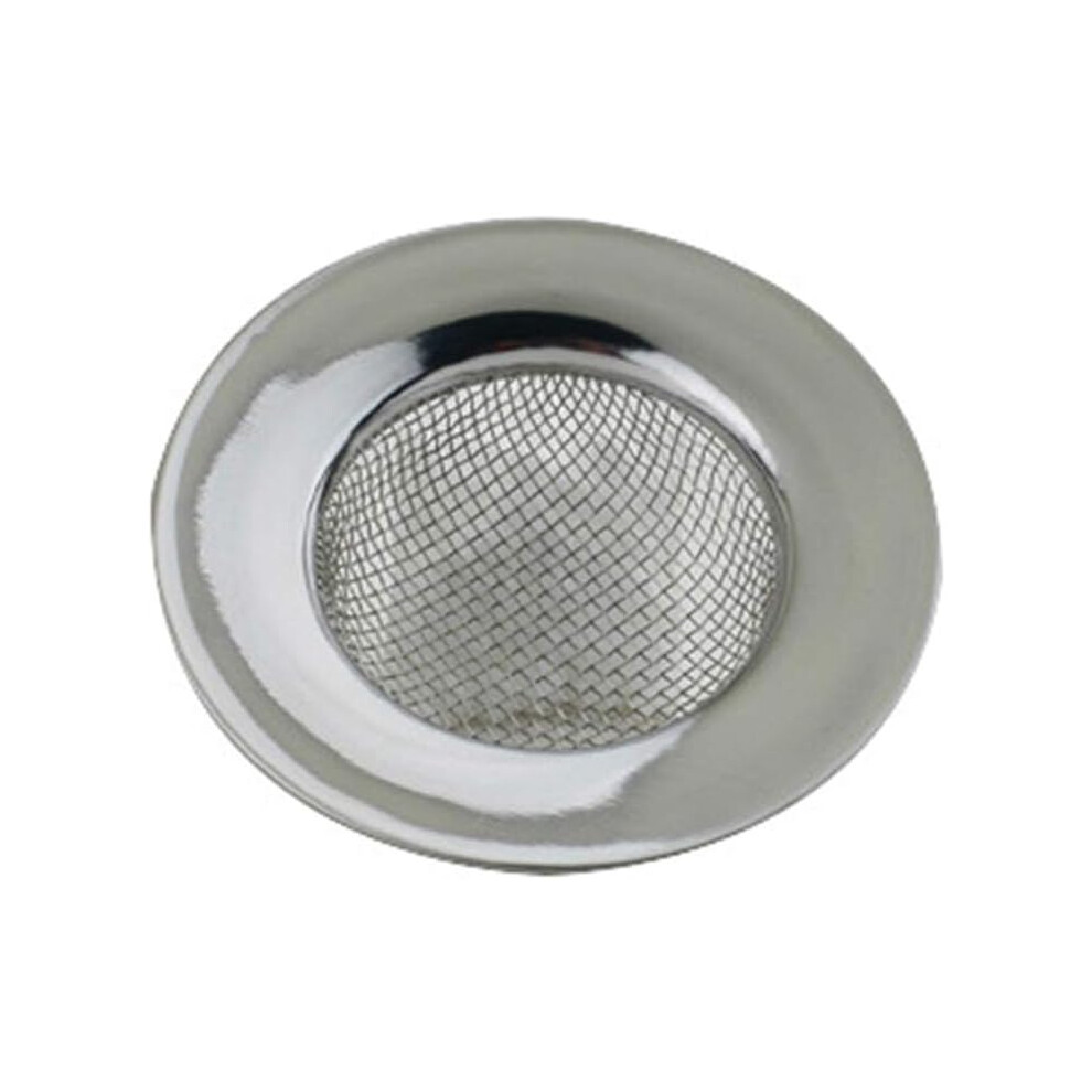 Wide Rim Mesh Drain Strainer For Kitchen Sink, Anti-Clogging Stainless Steel Construction, Rust-Free Service, Smooth Curved Edge, Precision Pierced De 9466005152778