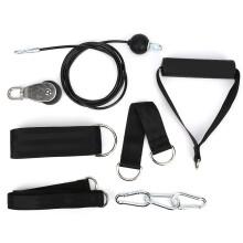 Accessori per carrucole per palestra con cavo per fitness, maniglie staccabili e carrucola silenziosa, accessori per macchine a cavo a lunghezza