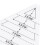 Triangle Quilting Ruler for Sewing Crafts, Handmade Equilateral Patchwork Tool for Women 3