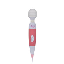 (Pink,26*4.5cm)110220V Feeërieke Mini Nek Lichaam Massage Vibrator Massager Koppel Ontspannen Geliefde
