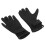 Paar schwarze Tauchhandschuhe, kratzfest, 4