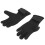 Paar schwarze Tauchhandschuhe, kratzfest, 5
