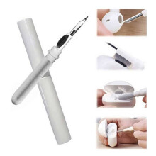 Kit de limpeza para fones de ouvido Bluetooth com design destacável para manter a qualidade de áudio ideal. Ferramentas de limpeza portáteis e