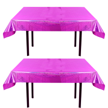 Nappes en plastique irisé, effet de réflexion unique pour les mariages et les anniversaires, brillantes et décoratives pour les tables de fête,