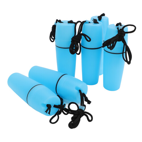 6 Stück Kajak-Behälterflaschen, ABS, wasserdicht, 1