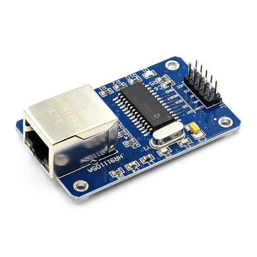 Ethernet Network Module Mini SPI Interface Board for Microcontroller Projects 1