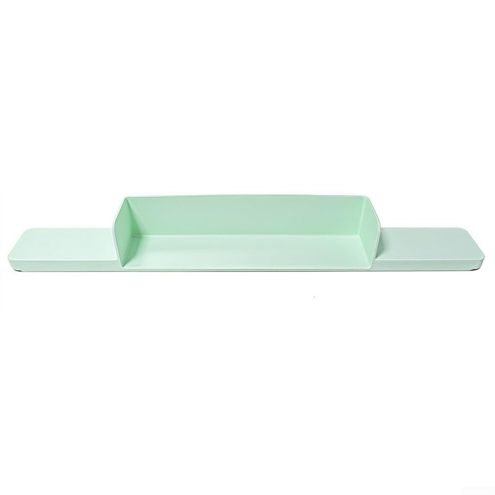 Silicone Bathtub Splash Guard With Secure Fit For Preventing Water Spills (Green) Green