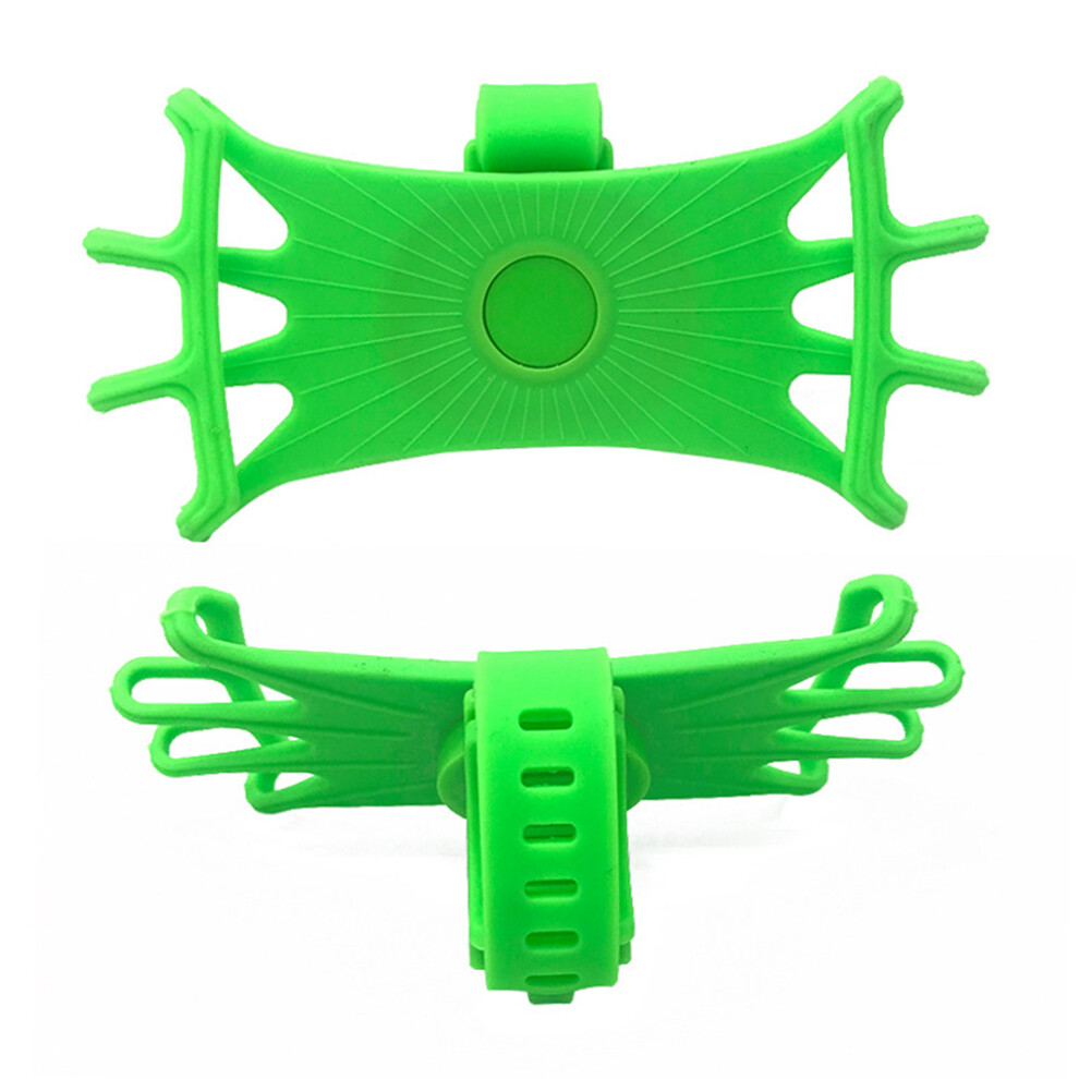 Silicone Bike Phone Mount, Wide Compatibility With Shock Absorption For 4.7-6.8 Inches Phones, Easy Installation, Universal Bike Mount, Safety Protect 9088816937292