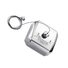 Retractable Clothesline Stainless Steel Wire Rope with Nylon Base 2.8m for Indoor and Outdoor Drying