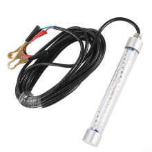 12V 50W LED Fishing Light IP68 Waterproof Green Lure Lamp with 5m Cable for Night Fishing