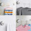 Wall Mounted Retractable Clothesline for Indoor Outdoor Laundry Drying Space Saving 4